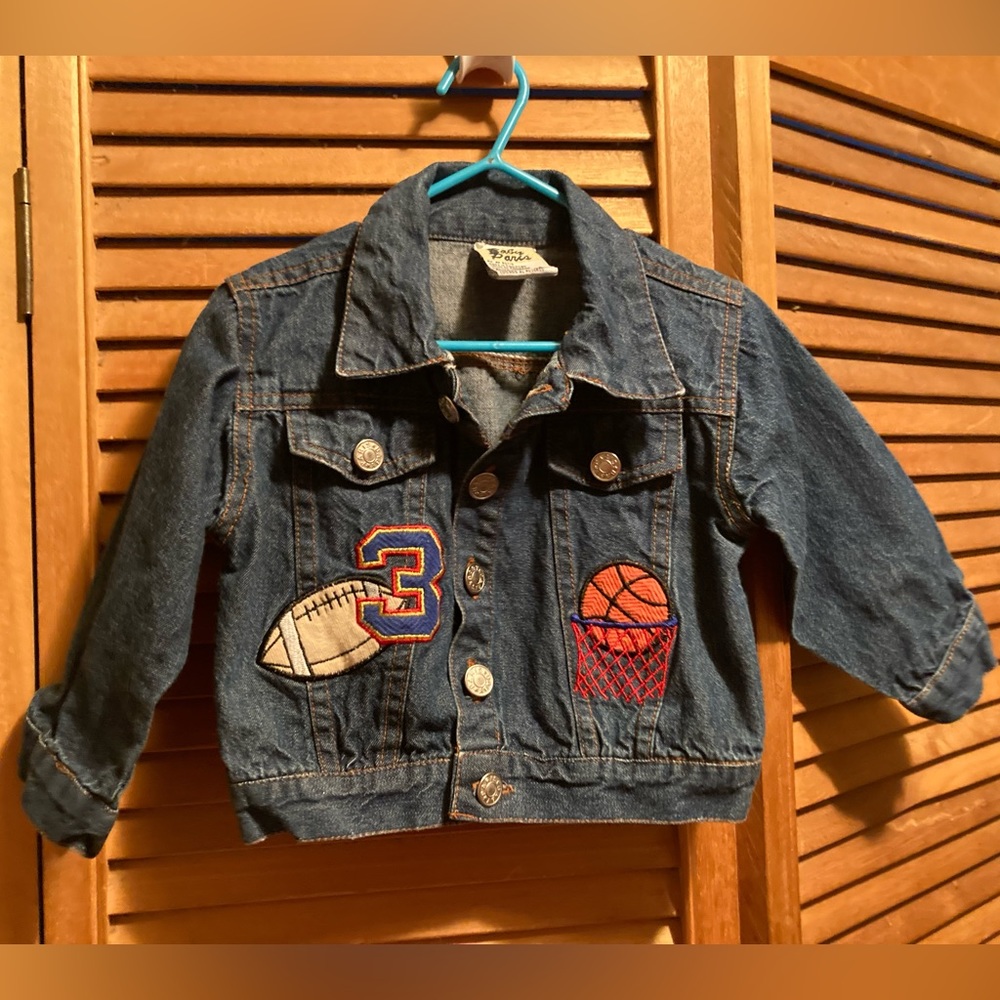 Baby Paris Blue Denim Jean Jacket